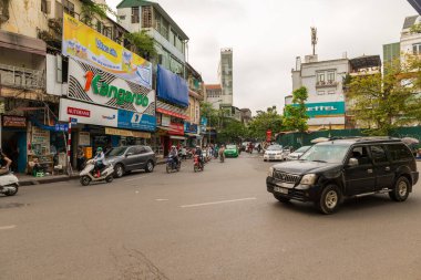 Hanoi şehir trafiği