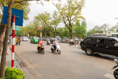 Hanoi şehir trafiği