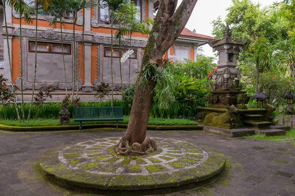 Ubud的传统花园 — 图库照片