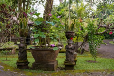 Ubud 'daki geleneksel bahçe