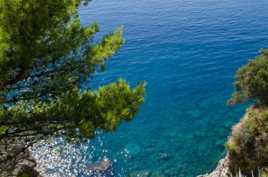 Adriyatik deniz manzarası