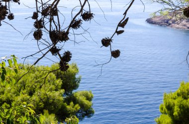 Adriyatik deniz manzarası