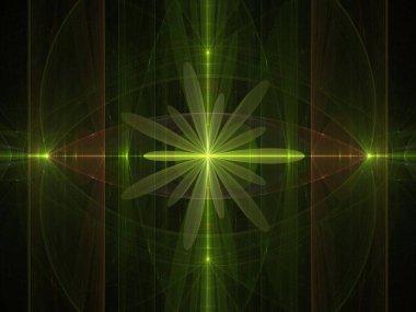 Hayali fraktal arkaplan resmi