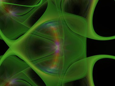 Hayali fraktal arkaplan resmi