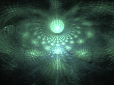 Hayali fraktal arkaplan resmi