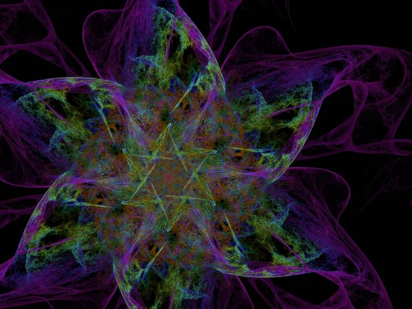 Hayali fraktal arkaplan resmi