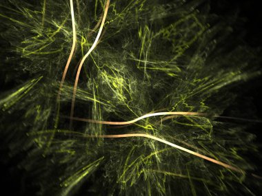 Hayali fraktal arkaplan resmi