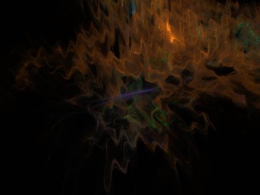 Hayali fraktal arkaplan resmi