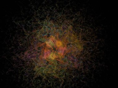 Hayali fraktal arkaplan resmi