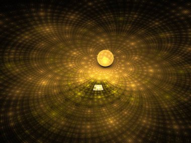 Hayali fraktal arkaplan resmi