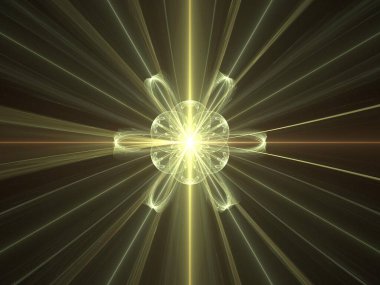 Hayali fraktal arkaplan resmi