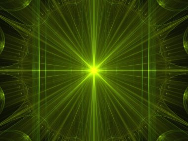 Hayali fraktal arkaplan resmi