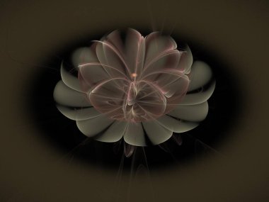 Hayali fraktal arkaplan resmi