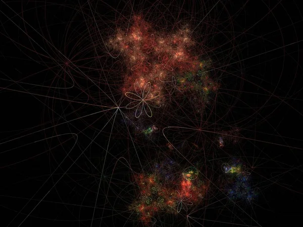 Hayali fraktal arkaplan resmi