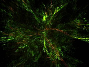 Hayali fraktal arkaplan resmi