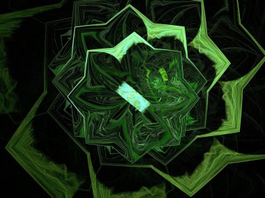 Hayali fraktal arkaplan resmi