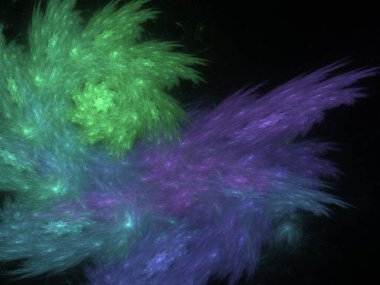 Hayali fraktal arkaplan resmi