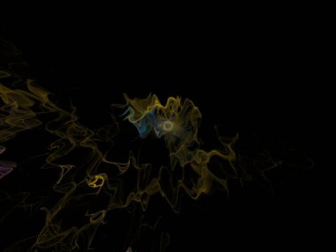 Hayali fraktal arkaplan resmi