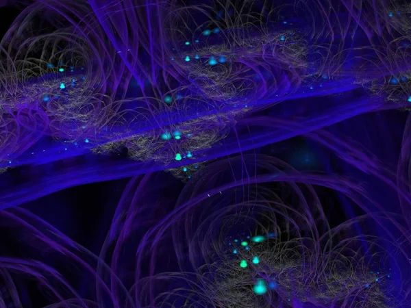 Hayali fraktal arkaplan resmi