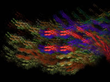 Hayali fraktal arkaplan resmi