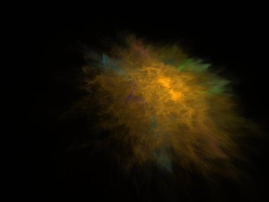 Hayali fraktal arkaplan resmi