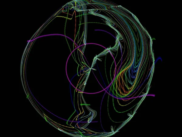 Hayali fraktal arkaplan resmi