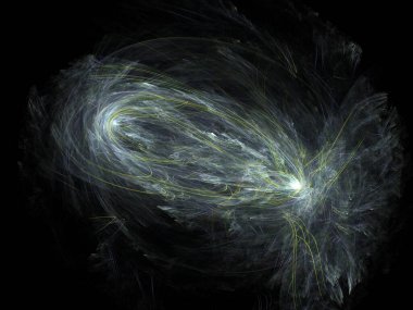 Hayali fraktal arkaplan resmi