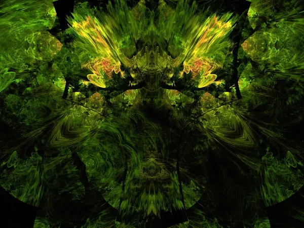 Fond fractal imaginaire Image — Photo