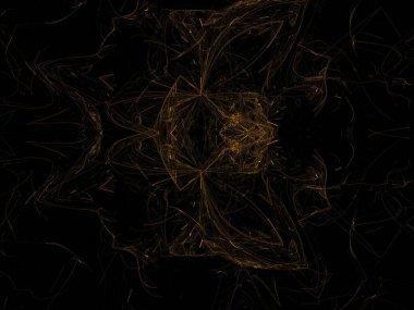 Hayali fraktal arkaplan resmi