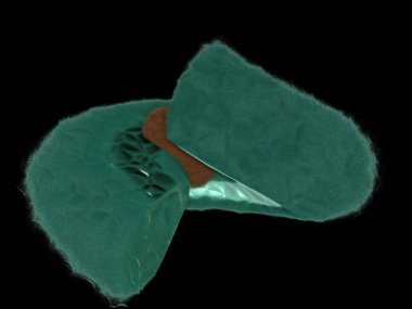 Hayali fraktal arkaplan resmi