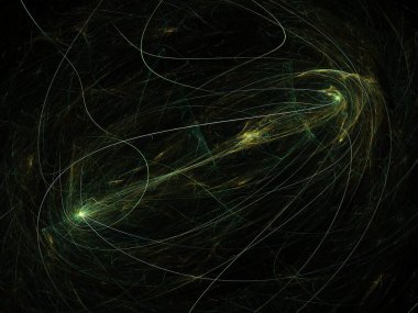 Hayali fraktal arkaplan resmi