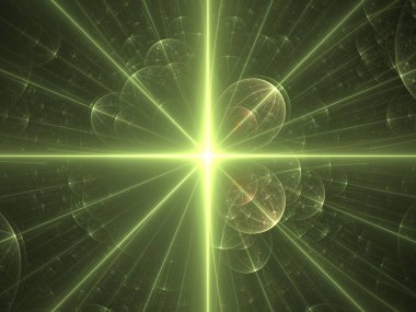 Hayali fraktal arkaplan resmi