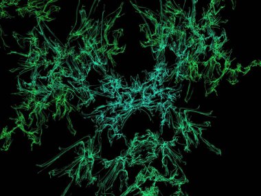 Hayali fraktal arkaplan resmi