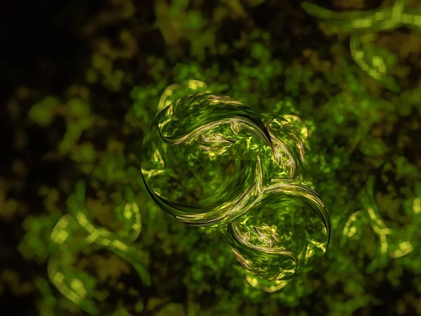 Hayali fraktal arkaplan resmi