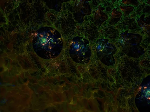 Hayali fraktal arkaplan resmi