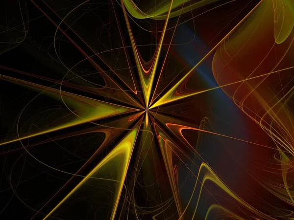 Hayali fraktal arkaplan resmi