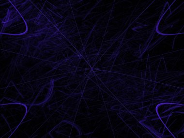 Hayali fraktal arkaplan resmi