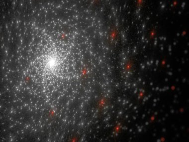 Hayali fraktal arkaplan resmi