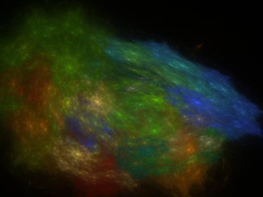 Hayali fraktal arkaplan resmi