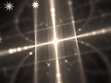 Hayali fraktal arkaplan resmi