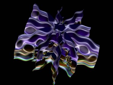 Hayali fraktal arkaplan resmi