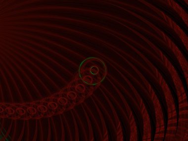 Hayali fraktal arkaplan resmi