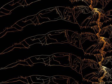 Hayali fraktal arkaplan resmi