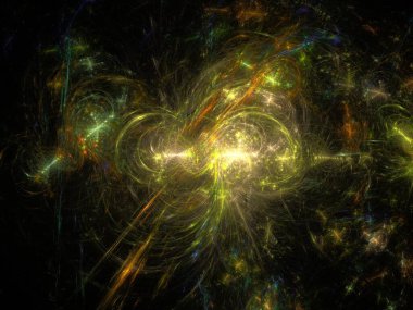 Hayali fraktal arkaplan resmi