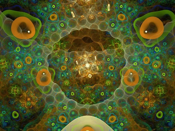 Imaginatory fractal achtergrond Afbeelding — Stockfoto