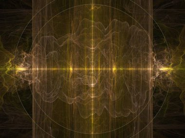 Hayali fraktal arkaplan resmi