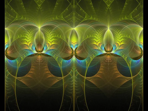 Fond fractal imaginaire Image — Photo