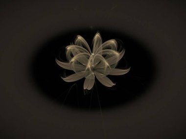 Hayali fraktal arkaplan resmi