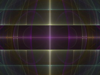 Hayali fraktal arkaplan resmi