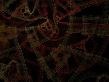 Hayali fraktal arkaplan resmi